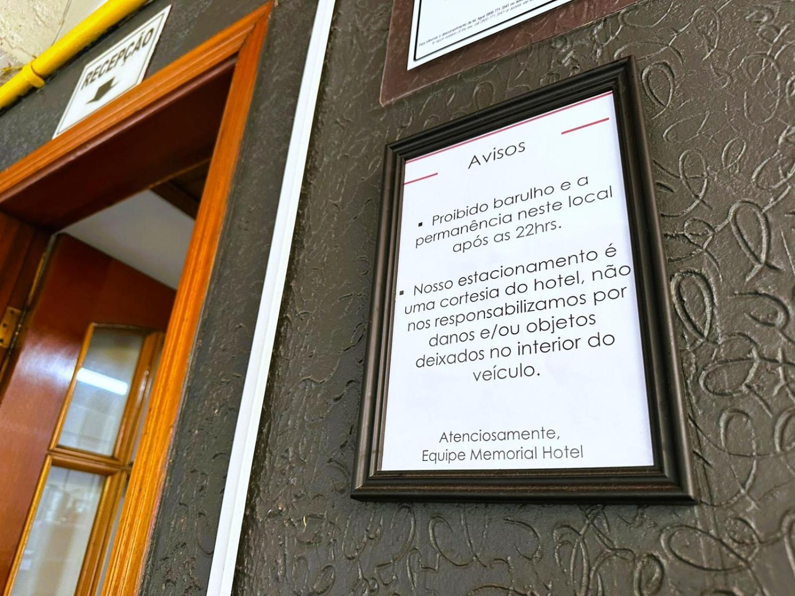 Memorial Hotel Сао Паоло Екстериор снимка